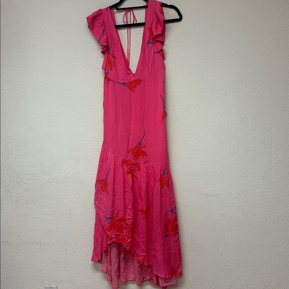Free People NWT She's A Waterfall Floral maxi Dress size S - Picture 2 of 5